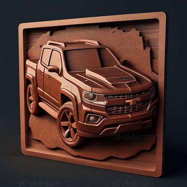 3D модель Chevrolet Colorado (STL)